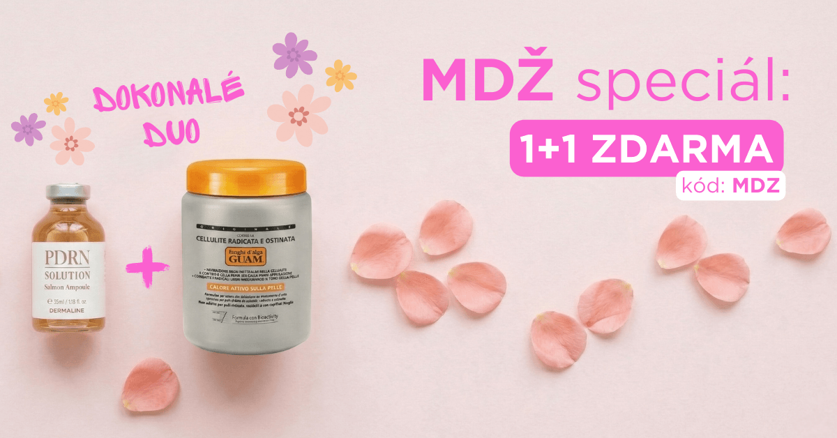 MDŽ speciál: 1+1 ZDARMA s kódem MDZ