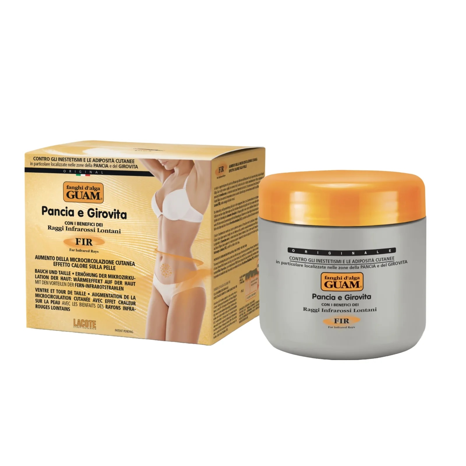 Bahenní zábal Guam FIR na břicho a pas